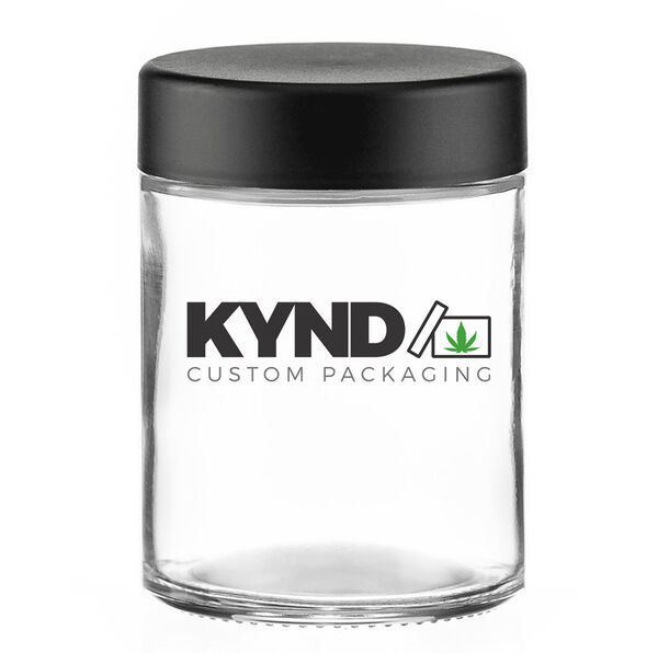 UV Glass Concentrate Jar with CR Cap 1g