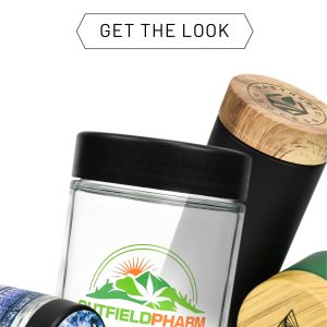 Branded Glass Jars with Logo